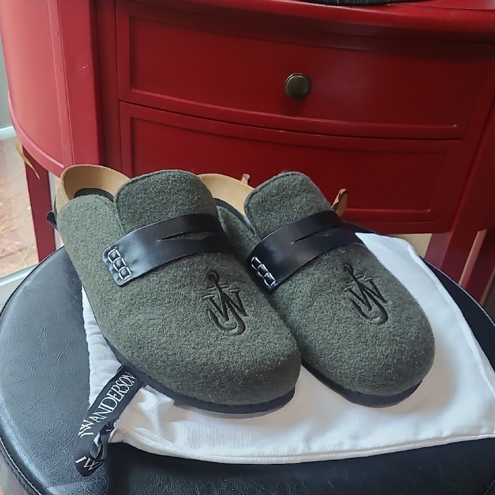 JW Anderson Felt Loafer Mule